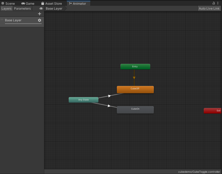 Initial animator setup