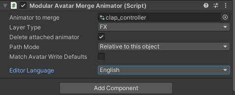 Merge Animator