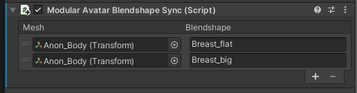 Blendshape Sync