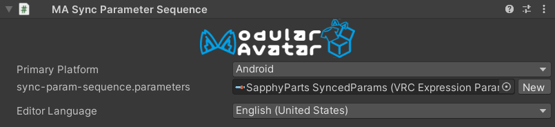 Sync Parameter Sequence