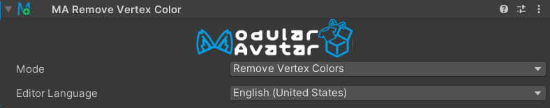 Remove Vertex Color